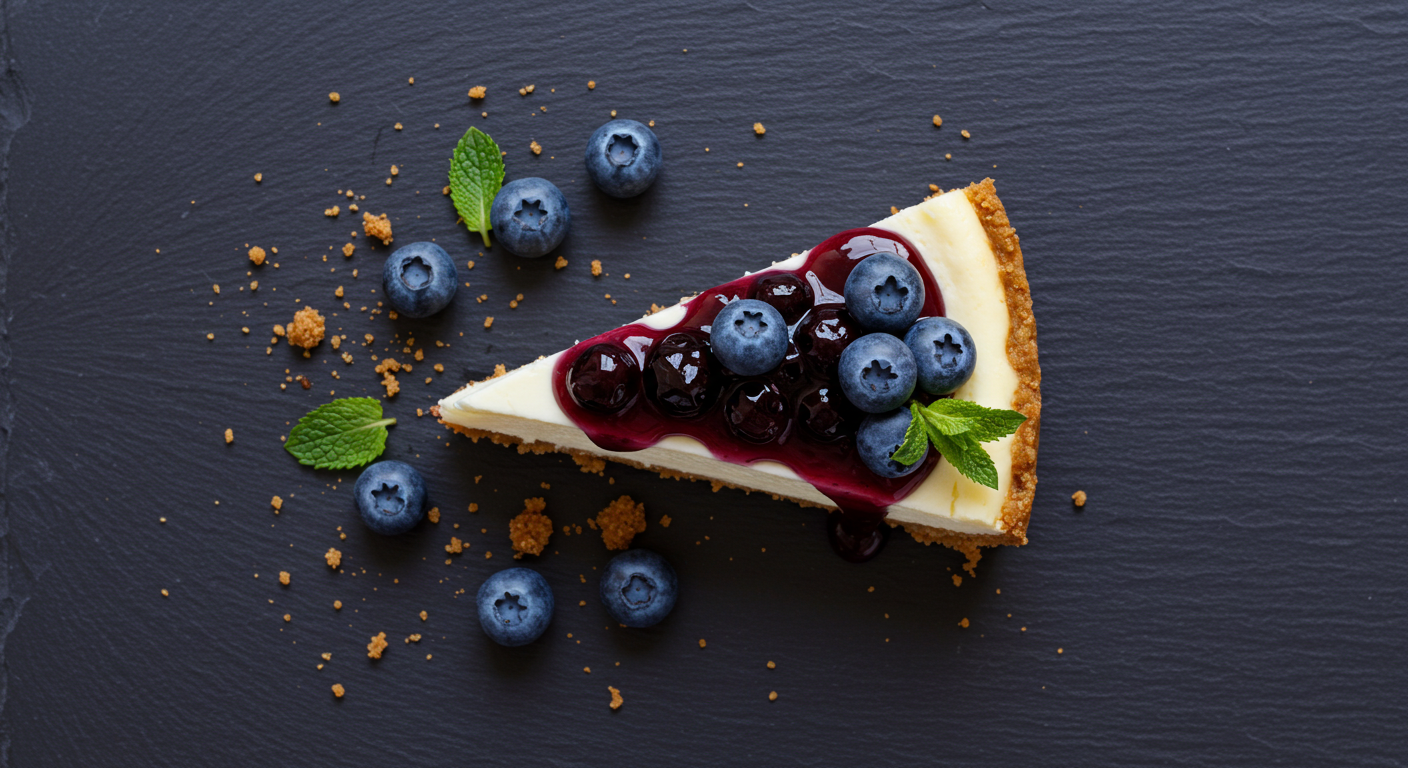 Yaban Mersinli Cheesecake
