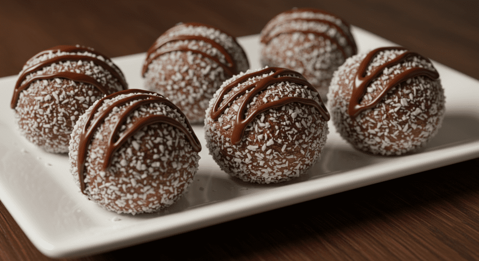 Şekersiz ve Sağlıklı Atıştırmalık Hurmalı Truffle