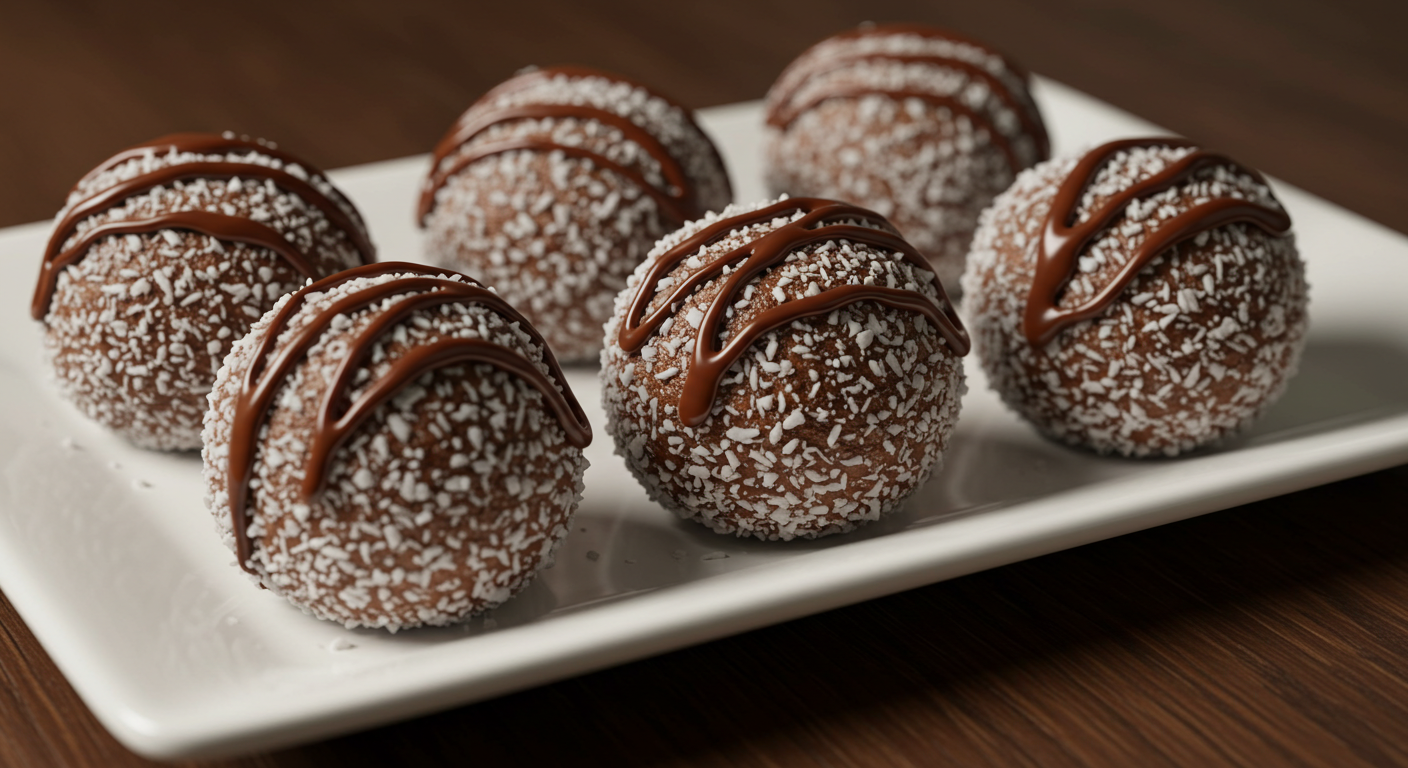 Şekersiz ve Sağlıklı Atıştırmalık Hurmalı Truffle