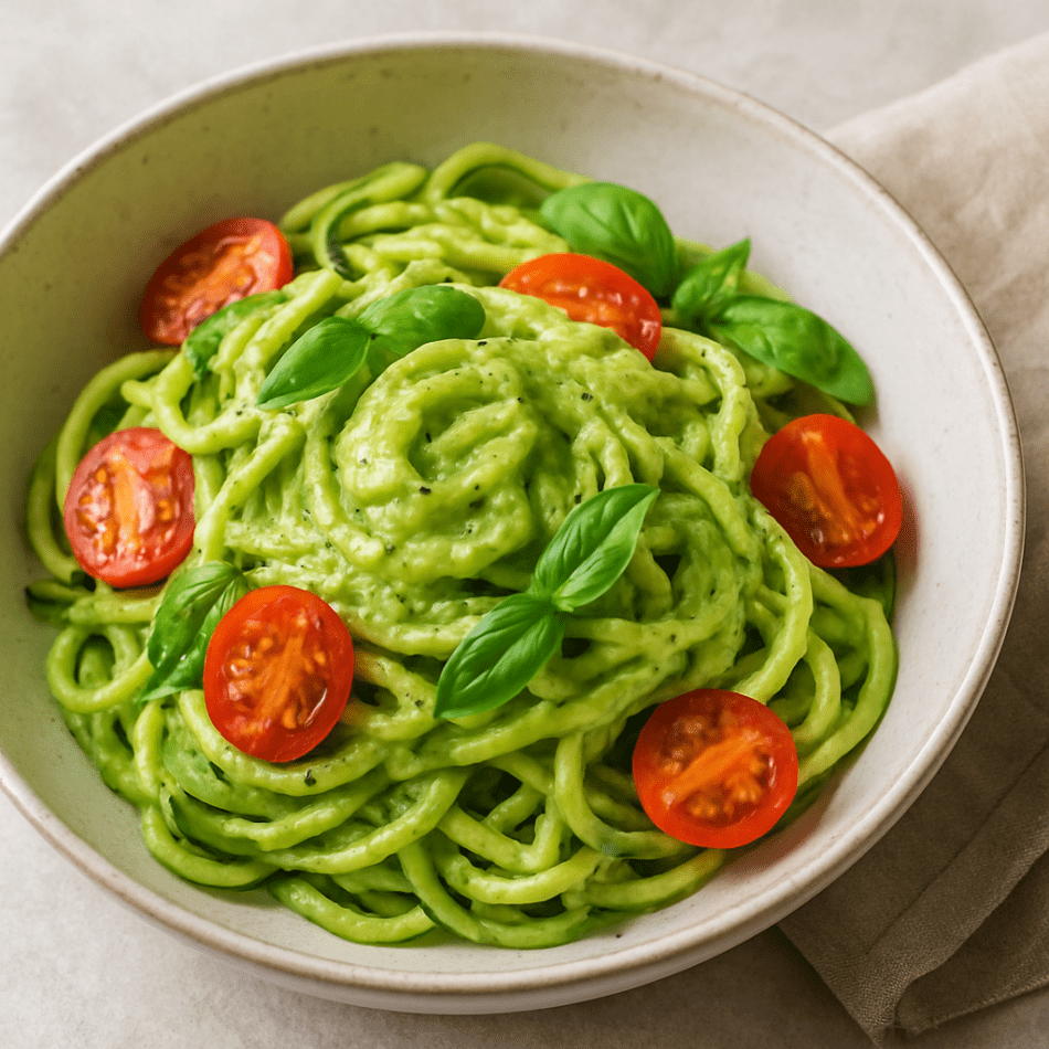 Avokadolu Kabak Spaghetti Tarifi: Düşük Karbonhidratlı ve Nefis Bir Alternatif