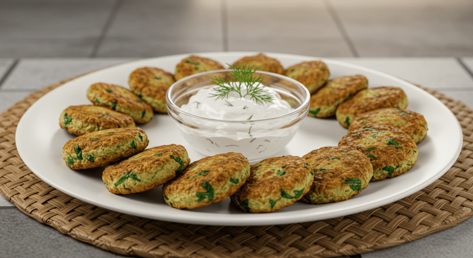 Fırında Sebzeli Mücver Tarifi (Kızartmasız, Sağlıklı ve Pratik)