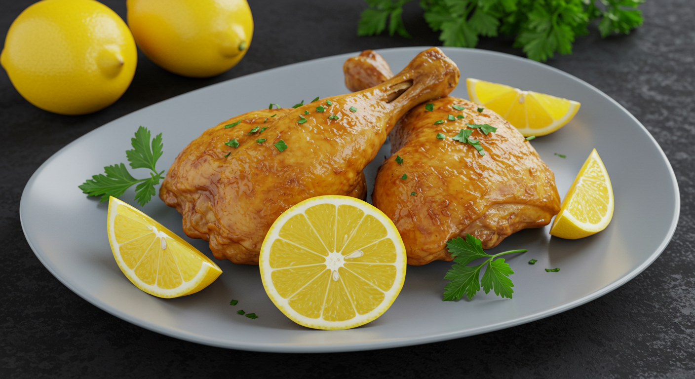 Fırında Limonlu Tavuk But Tarifi: Hafif ve Aromatik Lezzet