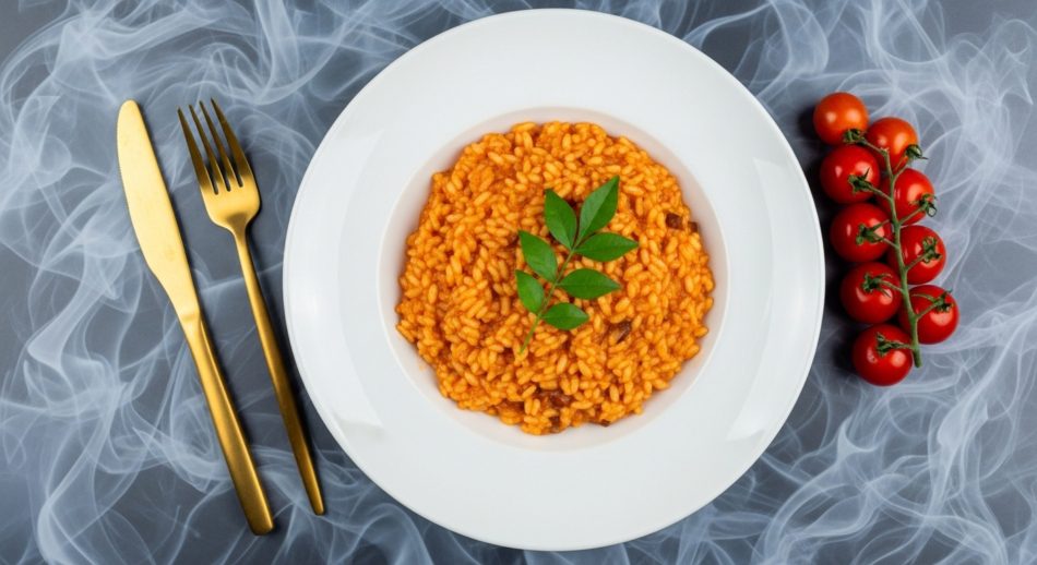 Domatesli Risotto (İtalyan Usulü)