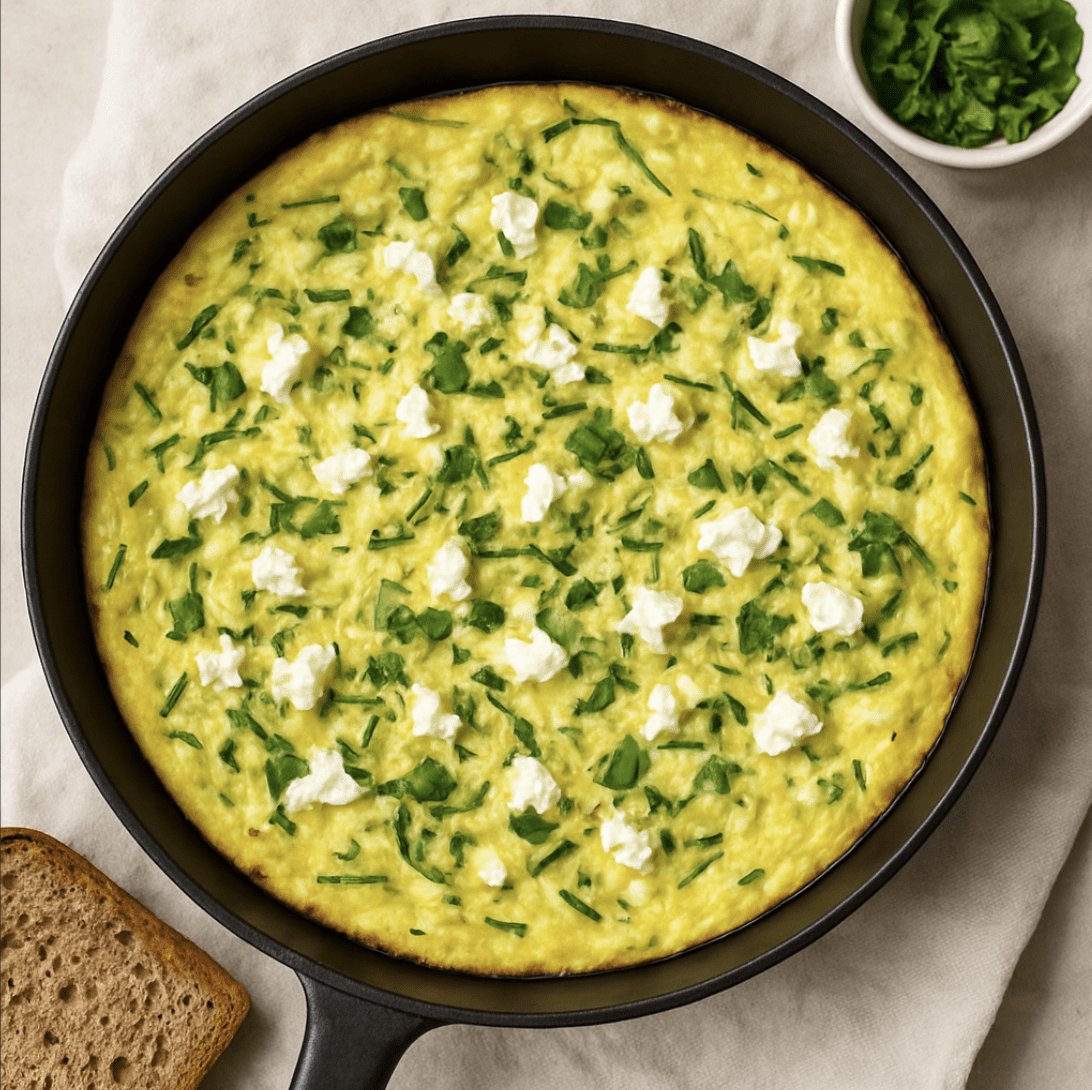 Kabaklı Frittata Tarifi – Sağlıklı ve Pratik Kahvaltı