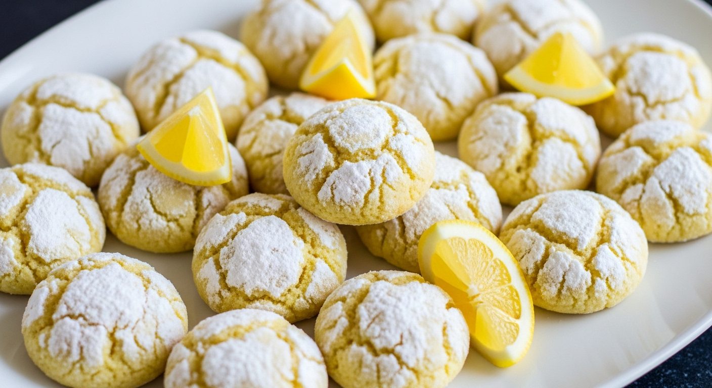 Limonlu Çatlak Kurabiye Tarifi – Pratik ve Nefis Tatlı Atıştırmalık