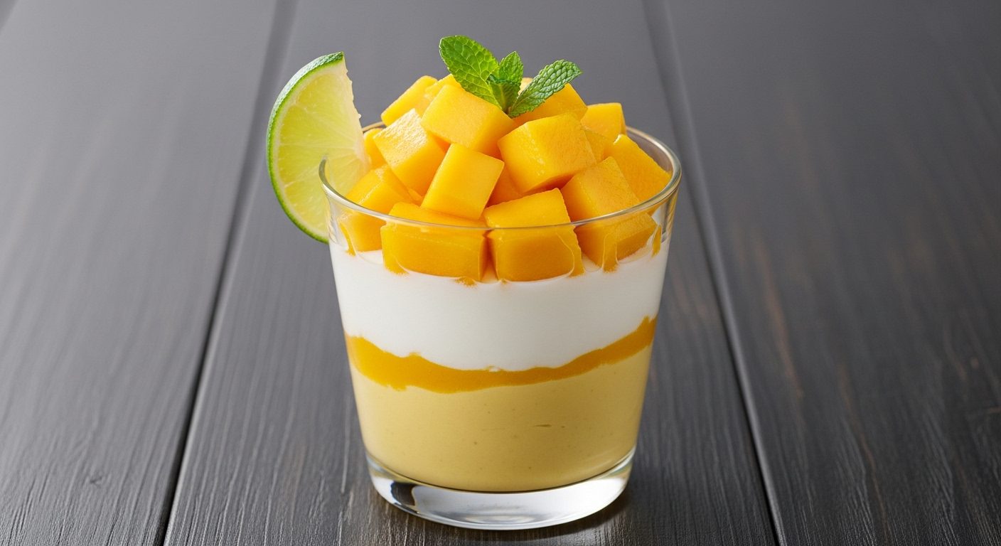 Tropikal Meyveli Parfe Tarifi – Hafif ve Ferahlatıcı Tatlı