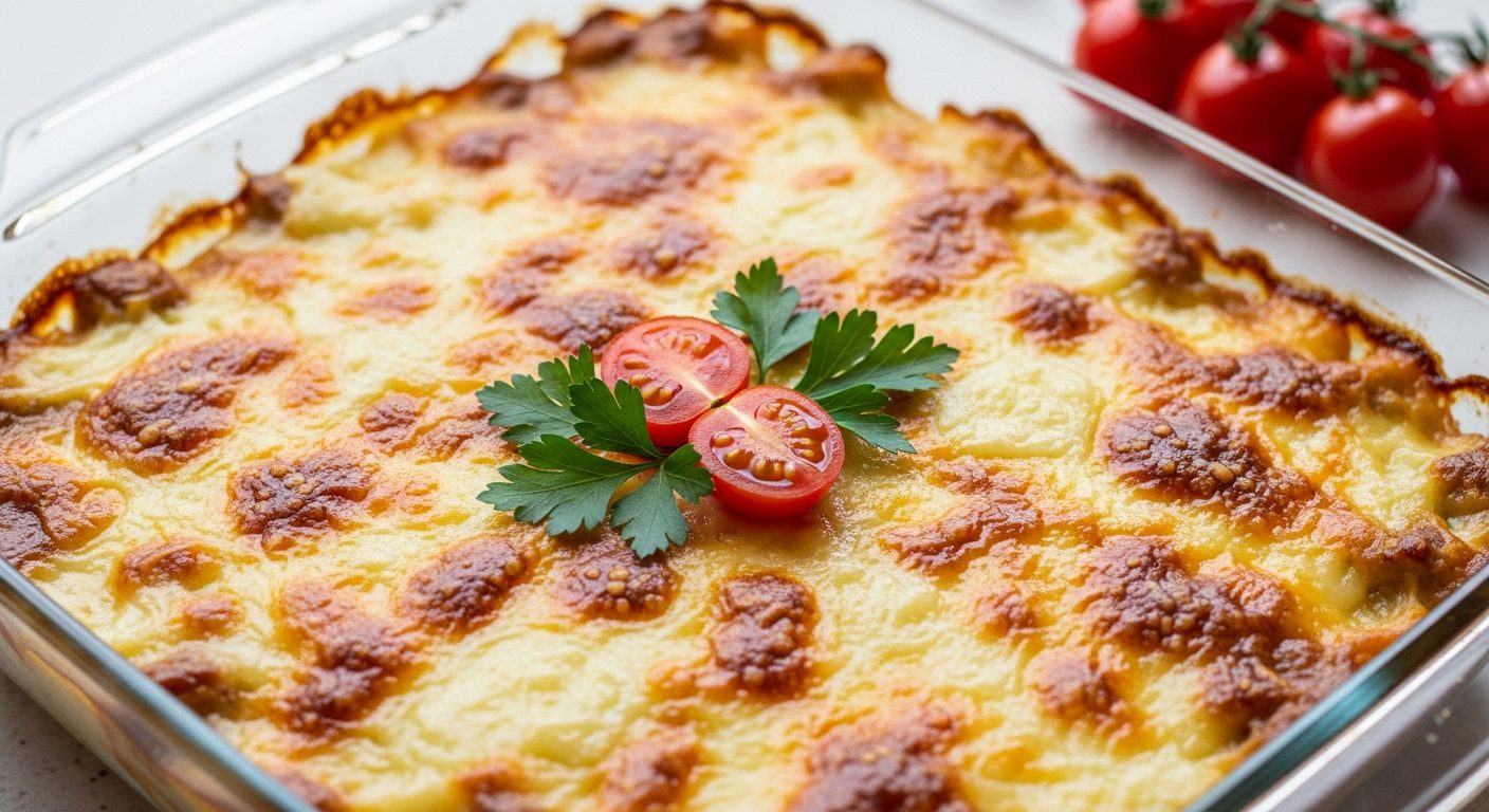 Patlıcan Graten Tarifi – Fırında Hafif ve Şık Bir Akşam Yemeği