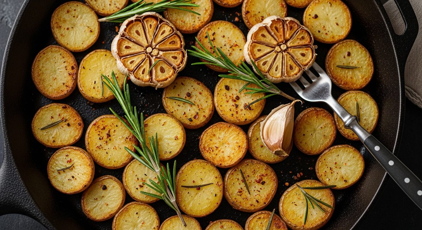 Fırında Zeytinyağlı Patates Tarifi – Altın Renginde, Hafif ve Lezzetli