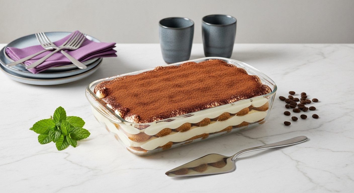 Tiramisu Tarifi – İtalyan Mutfağının En Sevilen Tatlısı