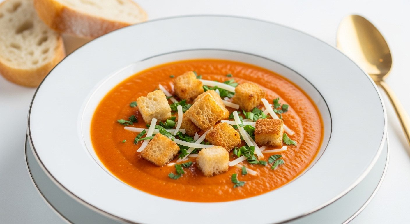 İlik Sulu Domates Çorbası Tarifi – Besleyici ve Yoğun Lezzet