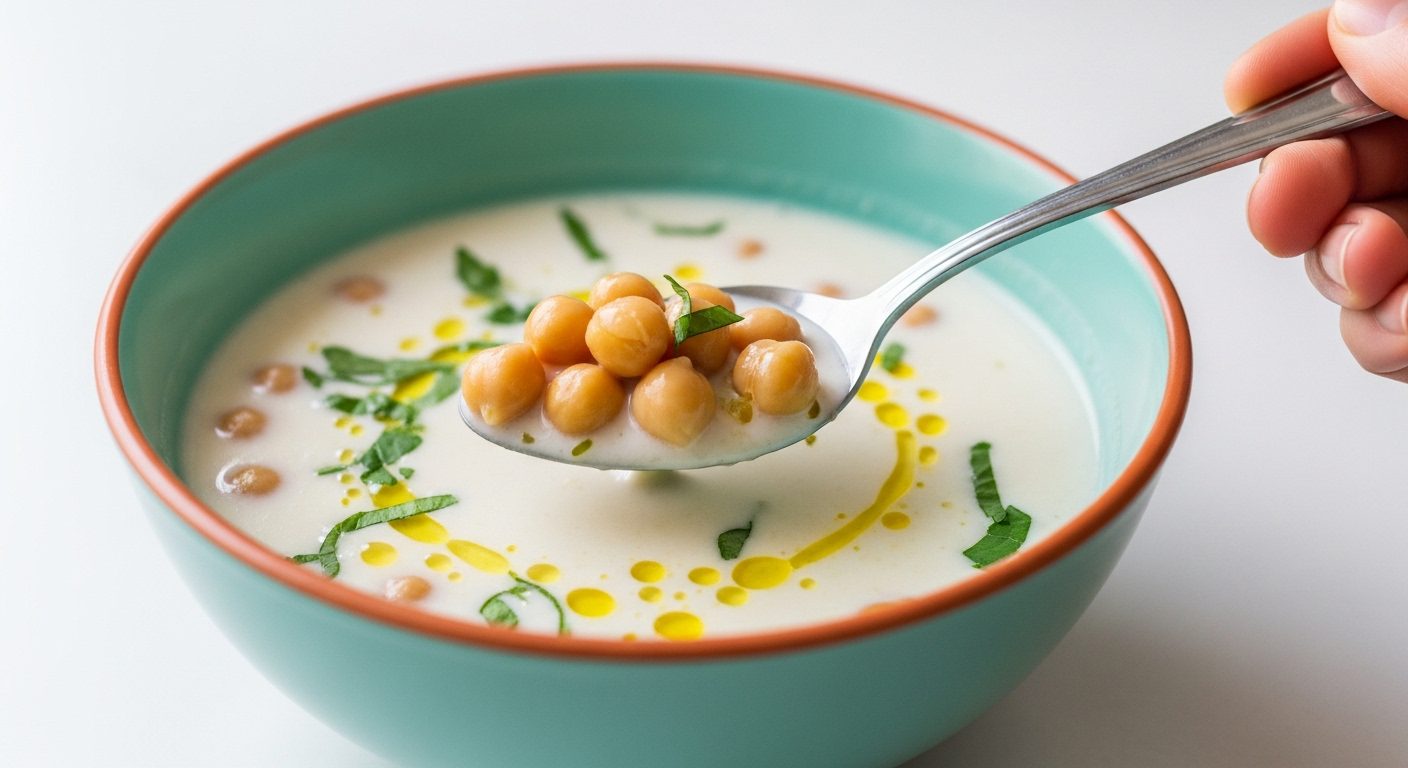 Serinleten Nohutlu Ayran Aşı Çorbası Tarifi – Yazın En Doyurucu Ferah Lezzeti