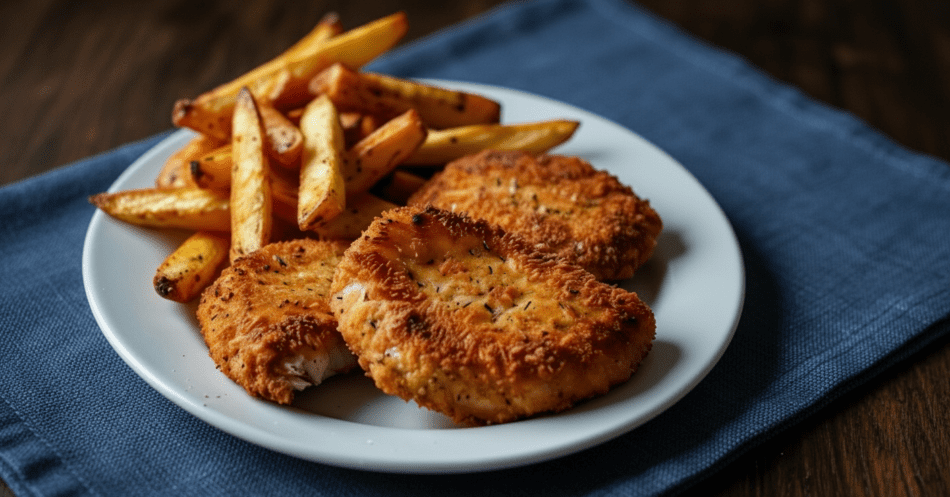 Çıtır Tavuk Şinitzel Tarifi – Altın Renginde, Glutensiz ve Paleo Dostu