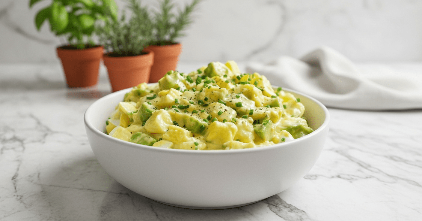 Keto Avokado Yumurta Salatası – Pratik ve Doyurucu