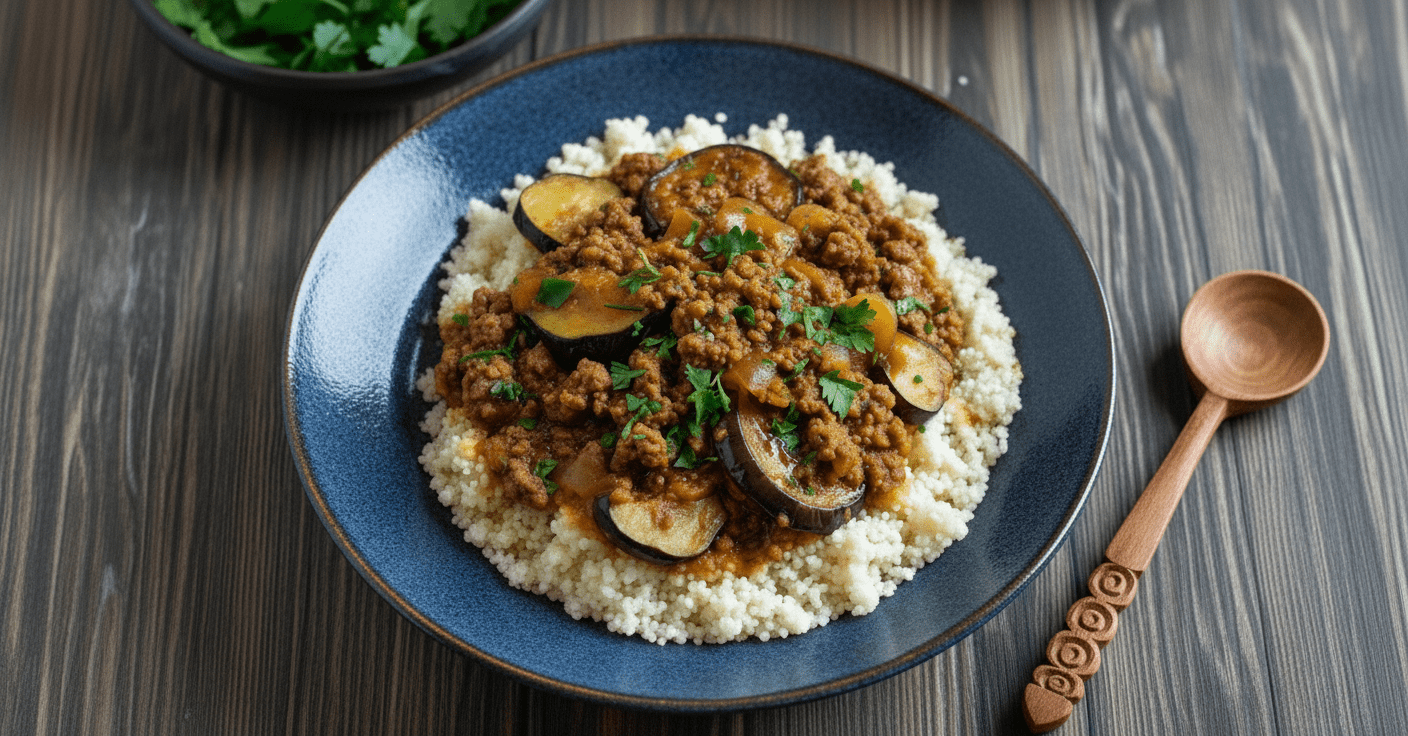 Kıymalı Patlıcan ve Kabak Yahnisi – İran Esintili Sağlıklı Yahni Tarifi