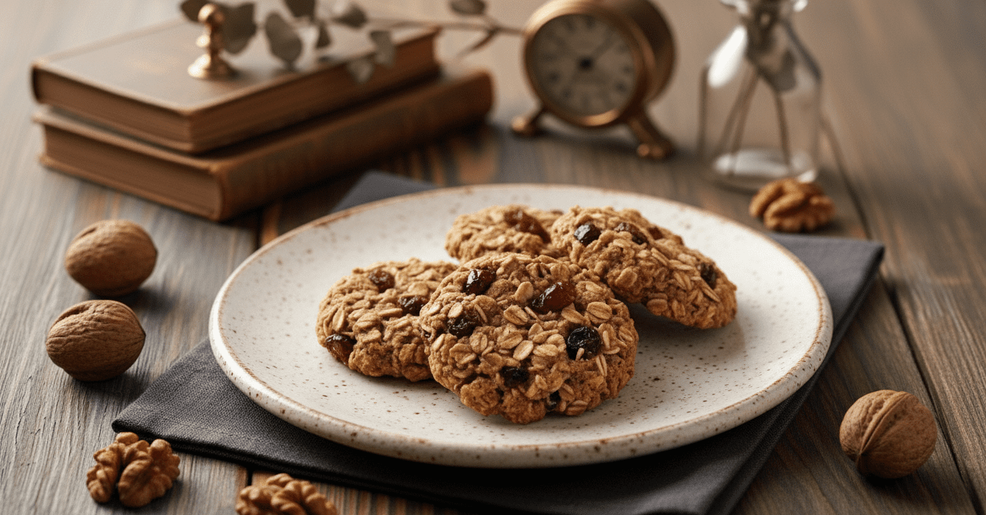 Kızılcık ve Cevizli Kurabiye – Yumuşacık ve Lezzetli Atıştırmalık