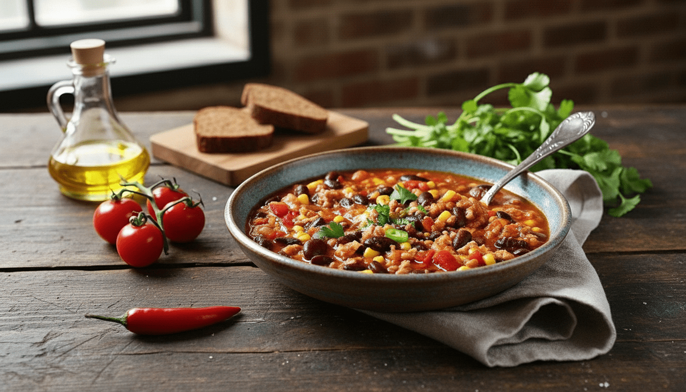 Tek Tencerede Meksika Usulü Fasulye ve Mısır: Pratik Vegan Şölen