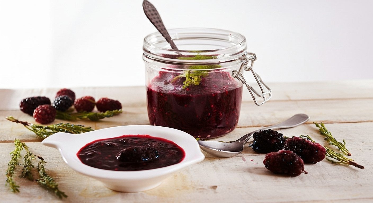 10 Dakikada Chia Tohumlu Orman Meyveli Reçel