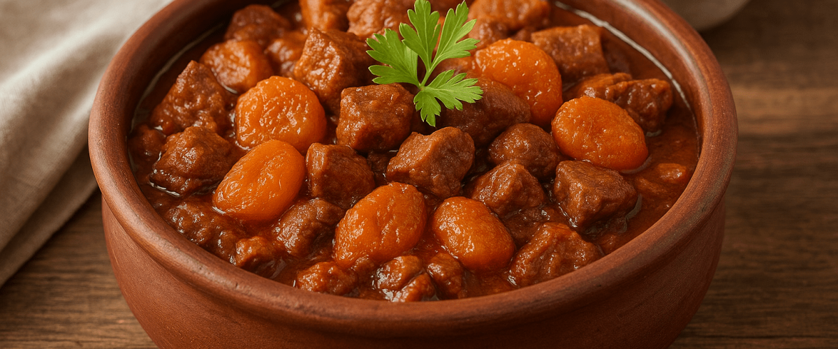 Kayısılı Et Güveç Kayısılı Et Güveç