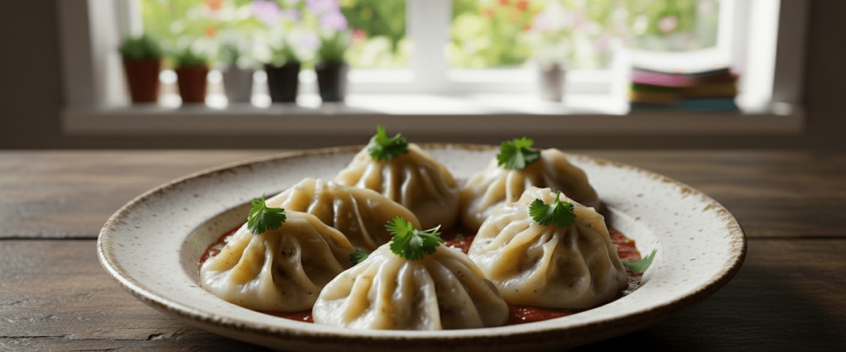 Ev Yapımı Nepal Usulü Momo Ev Yapımı Nepal Usulü Momo
