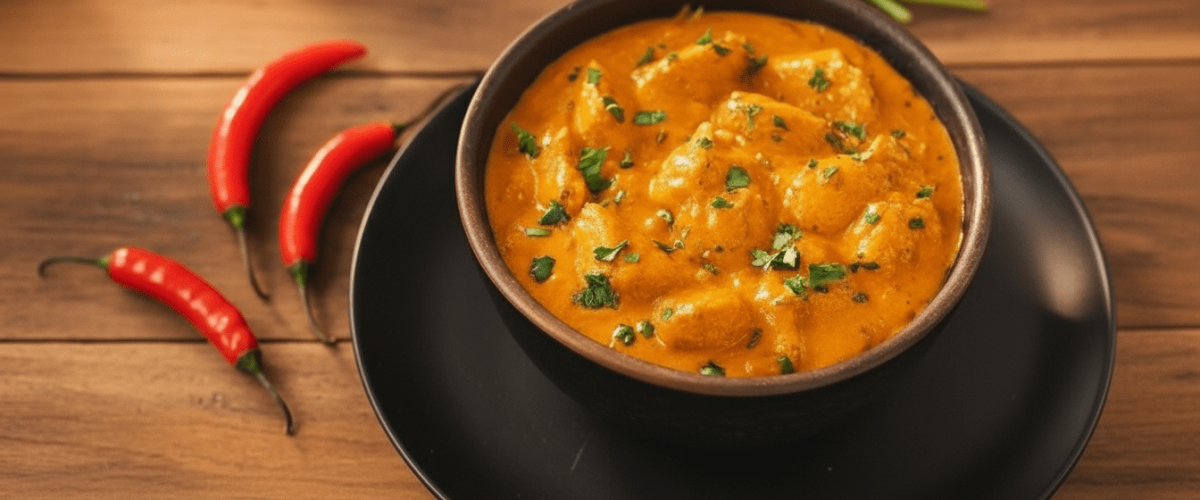 Hint Usulü Tavuk Tikka Masala