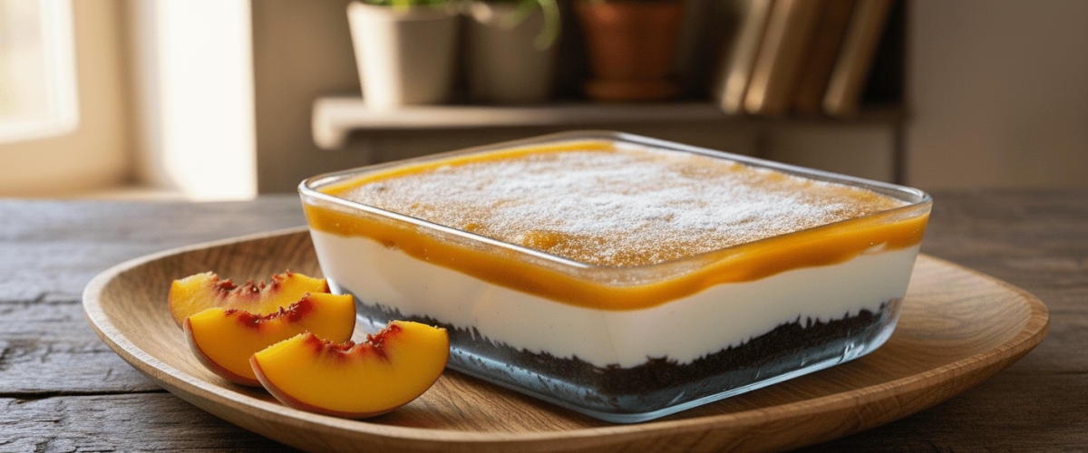 Şeftalili Spoonful Tatlısı Şeftalili Spoonful Tatlısı