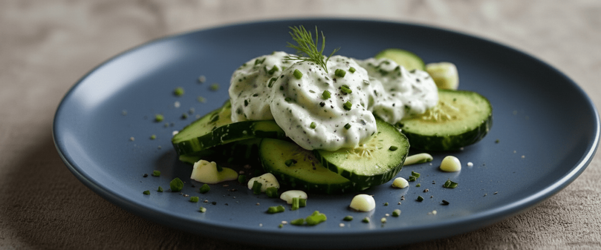 polonya usulü salatalık salatası