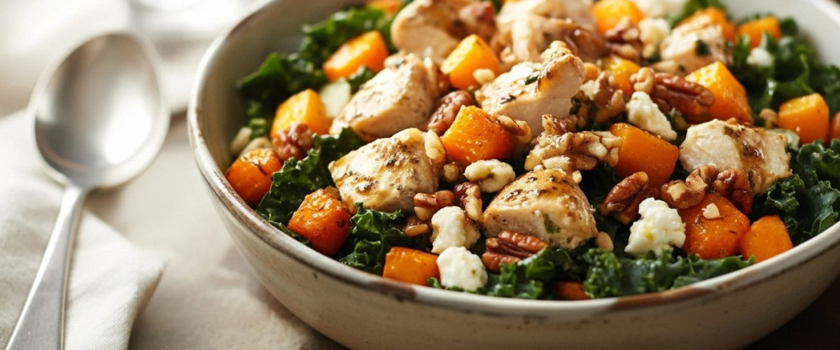 Sonbahar Hasadı Tavuklu & Kale Salatası