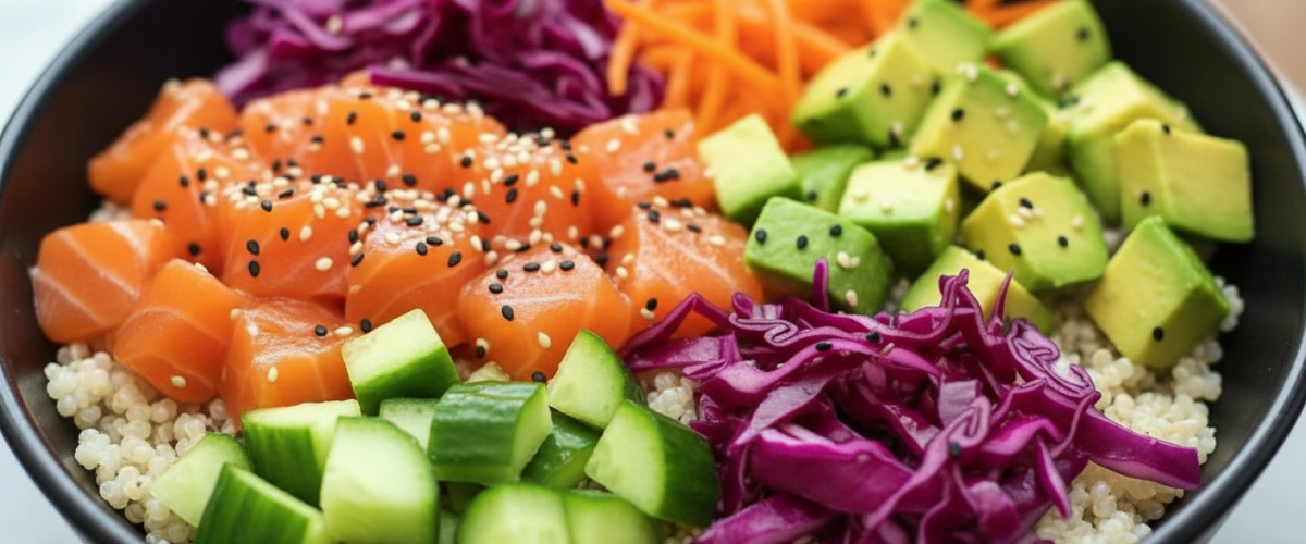 Somonlu Avokado Sushi Bowl Somonlu Avokado Sushi Bowl
