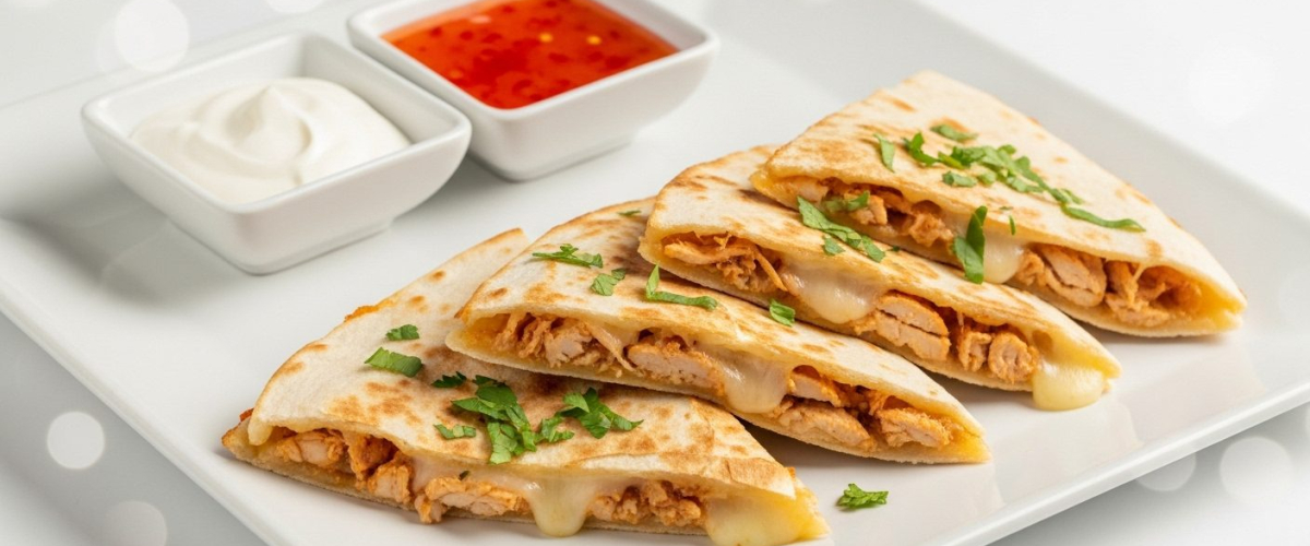 Baharatlı Tavuk Quesadilla Baharatlı Tavuk Quesadilla