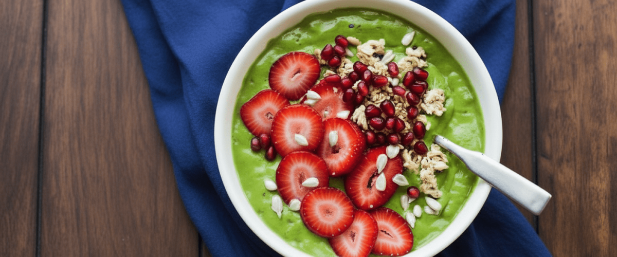 Yeşil Detoks Smoothie Bowl