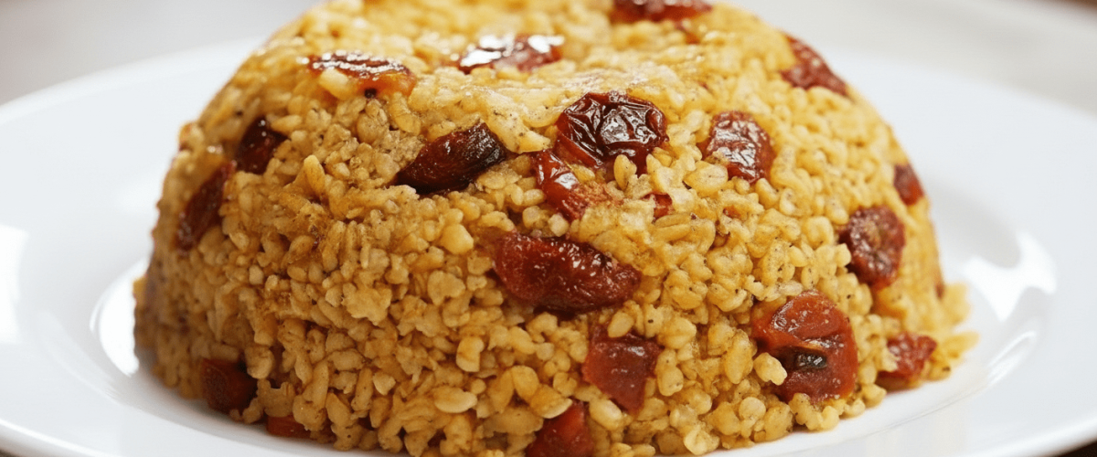 kuru domatesli bulgur pilavı kuru domatesli bulgur pilavı